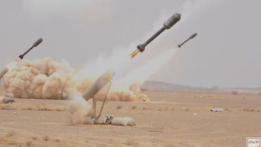 Projectiles are being launched during a military manoeuvre near Sanaa, Yemen, October 30, 2023. (File photo: Reuters)