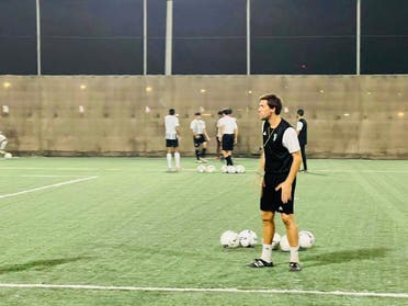 Cristiano Goncalves head coach of the Juventus Academy in Saudi Arabia. (Supplied)