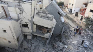 اسرائیلی بمباری سے غزہ میں تباہی