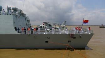 China navy ships arrive in Myanmar for joint drills 