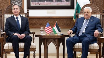 وزیر خارجه آمریکا طی سفر به اسرائیل در رام‌الله با محمود عباس دیدار کرد