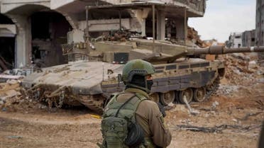 غزہ  میں موجود اسرائیلی فوجی