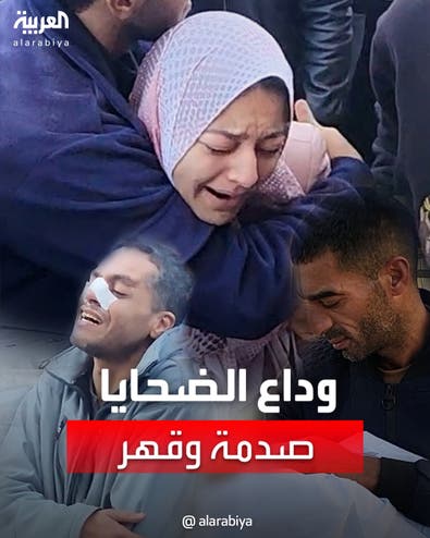 "اتطلّعت فييّ وقالتلي يا بابا".. آباء من غزة عاجزون أمام جثامين أطفالهم