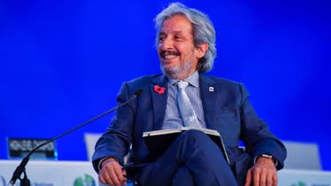 COP20 President Manuel Pulgar-Vidal attends a meeting at the UN Climate Change Conference (COP26), in Glasgow, Scotland, Britain, November 11, 2021. (File photo: Reuters)