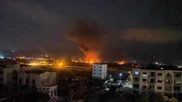 قصف-إسرائيلي على محيط دمشق - نقلا عن المرصد السوري