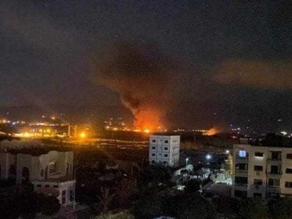 غارة إسرائيلية استهدفت مواقع للجيش السوري في حمص
