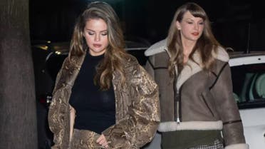 Global superstar Taylor Swift and US singer-actress Selena Gomez after Ramy Youssef's comedy club event in Brooklyn. (X)
