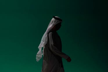 COP28 President Sultan al-Jaber leaves the stage during a plenary session at the COP28 UN Climate Summit, Wednesday, Dec. 13, 2023, in Dubai, United Arab Emirates. (AP)