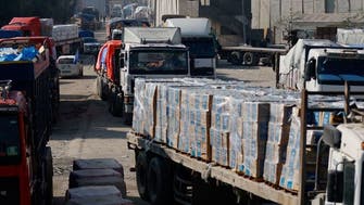 First commercial trucks enter Gaza since war, easing humanitarian crisis