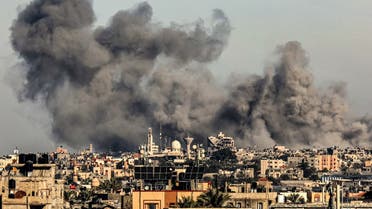 مشاهد من غزة - من القصف الإسرائيلي على غزة - فرانس برس
