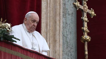 card Pope cries Gaza in Christmas speech