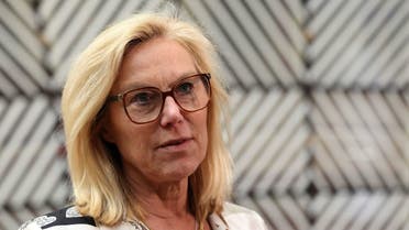 Netherland's Finance Minister Sigrid Kaag arrives for a meeting of eurozone finance ministers at the European Council building in Brussels, Monday, May 15, 2023. (File photo: AP)