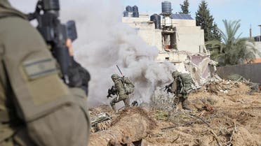 Israeli soldiers operate in the Gaza Strip amid the ongoing conflict between Israel and Hamas, in this handout picture released on January 6, 2024. (Reuters)