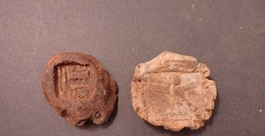 من الآثار المكتشفة