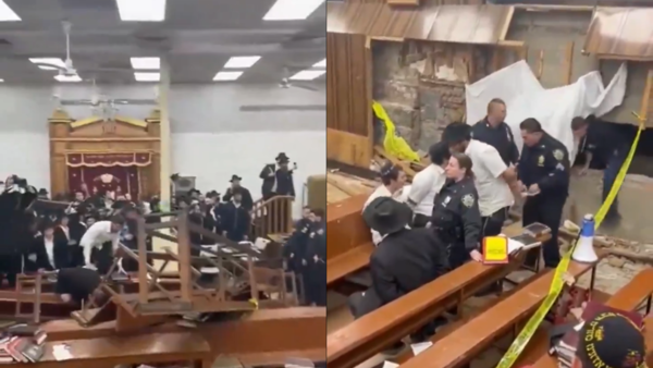 Orthodox Jews occupy illegal tunnel in New York synagogue to stop its ...