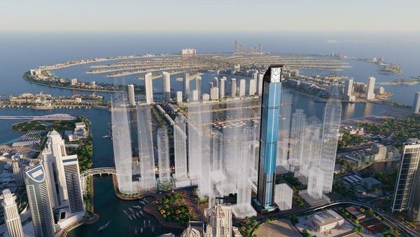 World’s tallest branded residential clocktower unveiled in Dubai