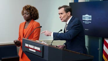 National security spokesperson John Kirby answers a question during a press briefing at the White House held by White House Press Secretary Karine Jean-Pierre in Washington, U.S., January 11, 2024. (REUTERS)