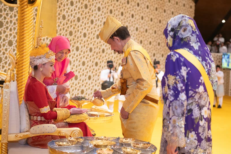 In photos: Brunei royal wedding wraps up after 10 days of traditional ...