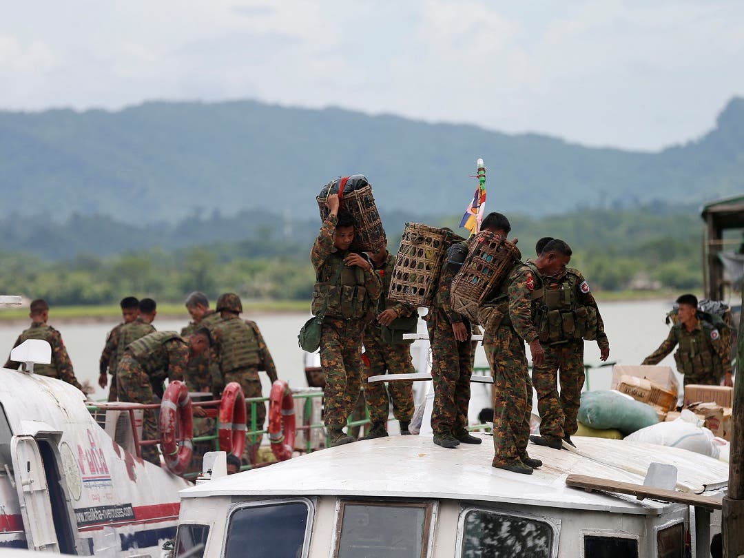 Myanmar ethnic minority fighters claim control of port town in