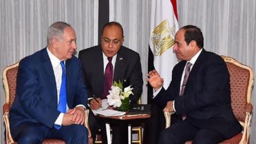 From a previous meeting between President Sisi and Netanyahu