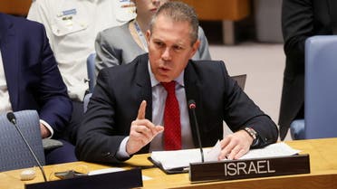 مندوب إسرائيل في الأمم المتحدة (رويترز)