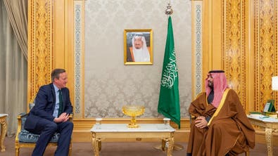دیدار ولی‌عهد سعودی و وزیر خارجه بریتانیا