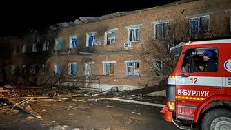 Russian bomb damages hospital, prompts evacuation in northeastern Ukraine