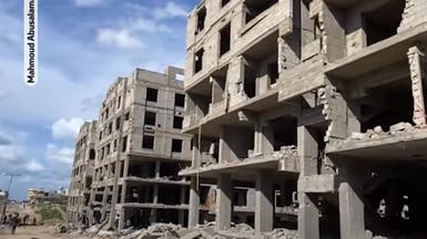 فيديو يظهر تدمير أبراج مصرية قبل افتتاحها في غزة