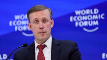 US National Security Advisor Jake Sullivan attends a session during the 54th annual meeting of the World Economic Forum in Davos, Switzerland, Jan. 16, 2024. (Reuters)