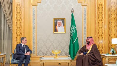 دیدار و گفت‌وگوی ولی‌عهد سعودی و وزیر خارجه آمریکا