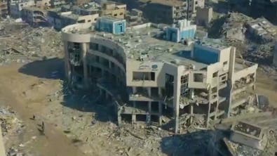 ویرانی گسترده بیمارستان «آنروا» در غزه