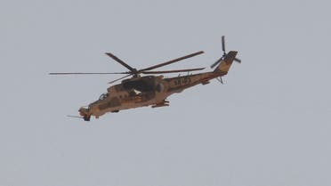 Three people killed in military helicopter crash in Algeria 