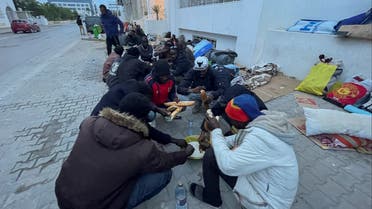 مهاجرون في تونس