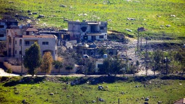 Esta imagen muestra una casa destruida en un ataque aéreo israelí en la aldea de Khiam, cerca de la frontera sur del Líbano, el 21 de febrero de 2024, en medio de las tensiones transfronterizas en curso mientras continúan los combates entre Israel y Hamás en Gaza. (AFP)