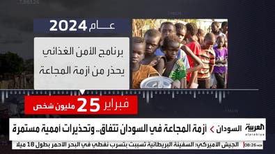 أزمة المجاعة تتسع في السودان.. و"الغذاء العالمي" يعاني عجزا