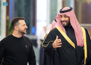 بن سلمان وزيلينسكي - واس