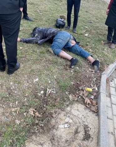 صورة نشرتها مواقع تركية من مكان الحادث