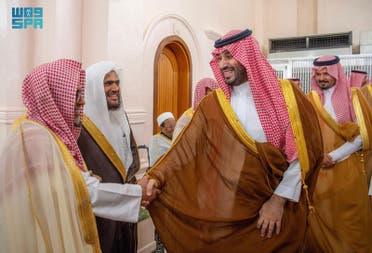 سعودی ولی عہد شہزادہ محمد سلمان کا دورہ مدینہ۔ [ایس پی اے]