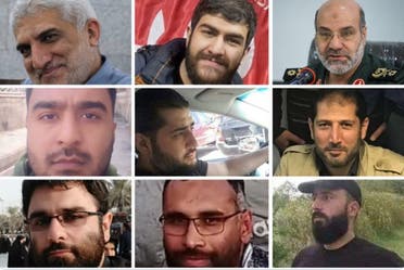 صور القتلى الإيرانيين (متداولة على توتير)