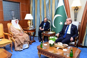 وزیر اعظم پاکستان شہباز شریف کی اسلامی ترقیاتی بینک کے سربراہ ڈاکٹر محمد سلیمان الجاسر