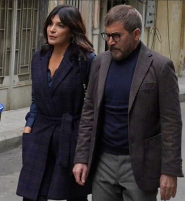 ندى بو فرحات وعابد فهد في مسلسل نقطة انتهى
