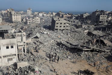 دمار هائل في غزة (أرشيفية- رويترز)