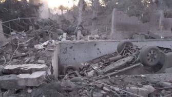 إسرائيل تضرب مقراً للنجباء بريف دمشق.. وصور تظهر الدمار