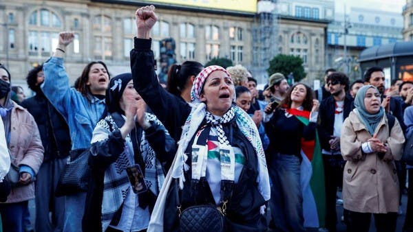 Thousands Protest In Paris Against Israel’s Deadly Rafah Attack