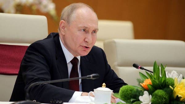 Russia’s Putin likens Ukraine’s Kursk incursion to school massacre