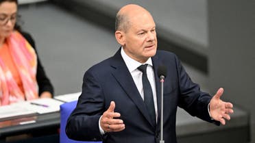 German Chancellor Olaf Scholz speaks during a question time on July 3, 2024 at the Bundestag (lower house of parliament) in Berlin. (File photo: AFP)