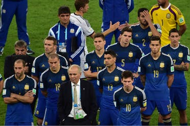 منتخب الأرجنتين بعد خسارة نهائي مونديال 2014