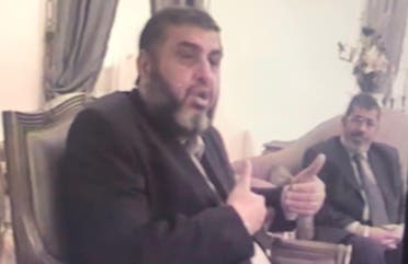 الرئيس المخلوع محمد مرسي وقيادي الإخوان خيرت الشاطر