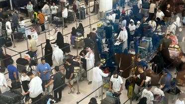 شركات الطيران السعودية تؤكد تضررها نتيجة الانقطاع التكنولوجي تصوير : بندر العويمري 