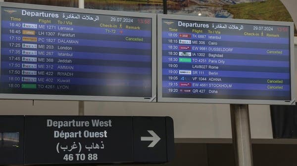 Plane carrying Poles from Lebanon lands in Warsaw